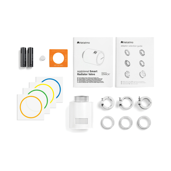 Netatmo Smart Radiator Valves, 3-pack